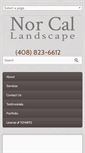 Mobile Screenshot of norcallandscape.com